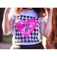 T-shirt: Feita de fé ESGOTADO
